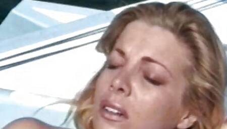 Big tits bitch fucked outdoors