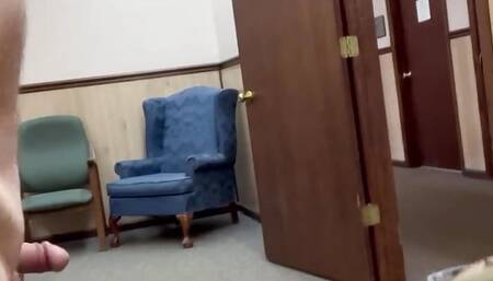 Office Conference Room Strip Naked and Walk Around then Pose at the End