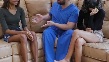 Solana's Nervous Getting Her 1st EVER Gyno Exam From Doctor Tampa Courtesy of GirlsGoneGynoCom