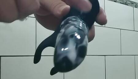 Black anal vibrador