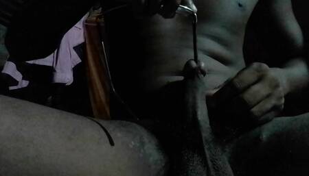 Sounding My Cock With Glasses