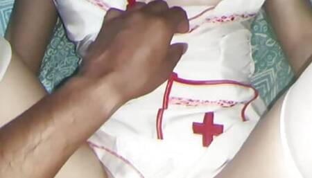 Fuck dressed as a nurse