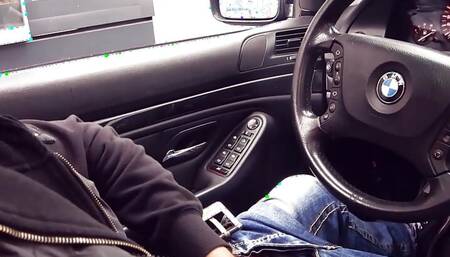 Risky Public Sex Date with german gothic milf in car