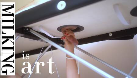 How to milk a cock until cums drops on you