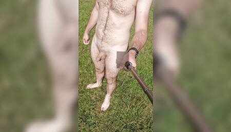 Naked Morning Walk with Edging