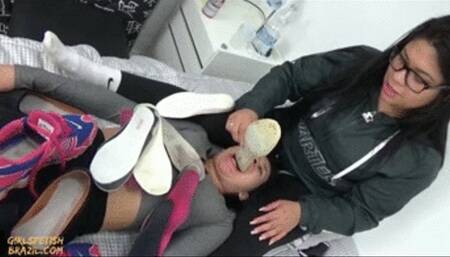 Dirty Insoles and Spit by Mistress Beh # 1080HD