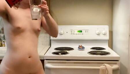 Stone Cold Fox Makes Cold Brew Coffee! Naked in the Kitchen Episode 62