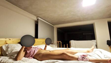 Caught Masturbating in the Hotel. Exhibitionist
