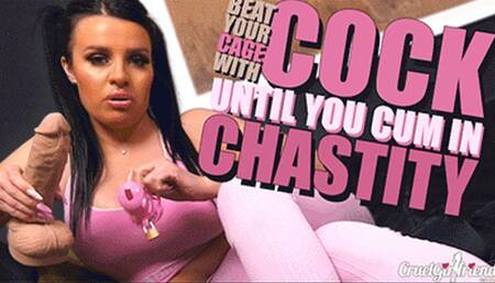 Beat Your Cage With Cock Until You Cum In Chastity (SD MP4)