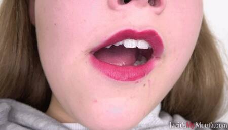 Inside My Mouth - Adela and Tereza - yawning session (MOBILE)