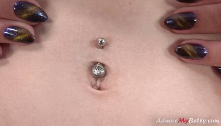 Admire My Belly - Sarah's exciting belly show (MOBILE)