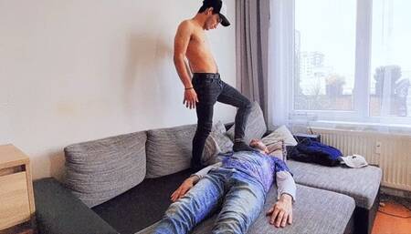 Casper & Ben Foot Domination, Worship & Trampling