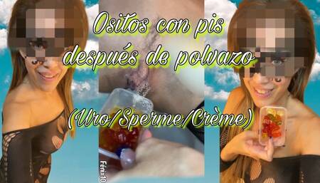 BEARS WITH PEE, SEMEN AND CREAM ? (Uro-Crème-Sperme)