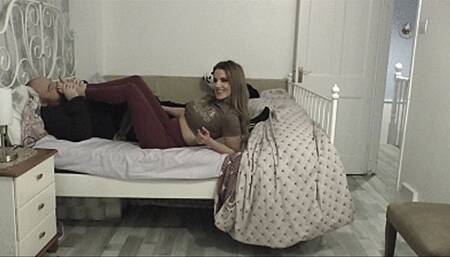 Experience How Bugs Feel From Her Stinky Socks