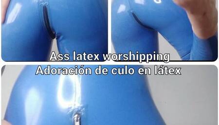 Worship my Latina ass in latex