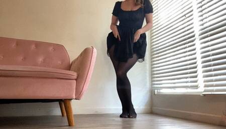 Rubbing My Pussy In Pantyhose