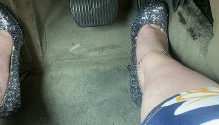 Pedal Pumping in 5 in Heels