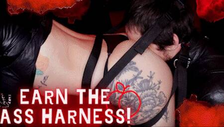 Earn The Ass Harness! Ft Princess Onyx Kim - 4K
