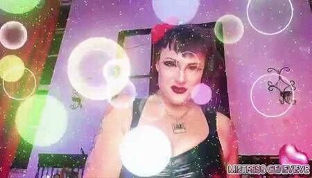 Burping in Latex- luxurious lubed up latex and loud burping