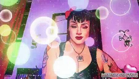 CARTOON VERSION- Burping in Latex- luxurious lubed up latex and loud burping