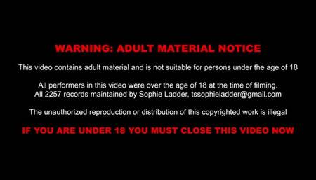 Rouogh Fuck Hookup 2 Short Sub Olivia Vee Pounded & Creampied By Tall Trans Domme Sophie Ladder