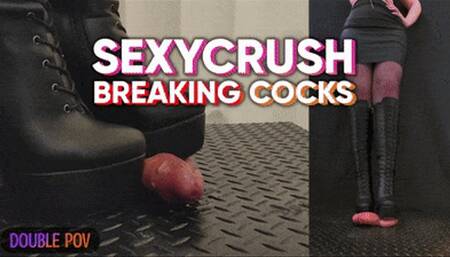 Tamy's Sexycrush Session Destroys Your Cock - TamyStarly - (Double Version) CBT, Ballbusting, Bootjob, High Heels, Boots, Heeljob, Femdom, Shoejob, Ball Stomping, Foot Fetish, Footjob, Cock Board, Crush, Trampling, Trample