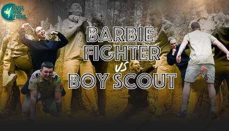 Barbie Fighter vs Boy Scout