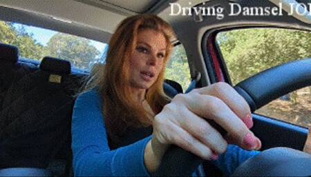 Driving Damsel JOI - Candle Boxxx