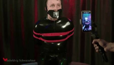 PUP RIKKI BONDAGE AND GAG TEST (FHD mp4)