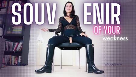 Souvenir of your weakness