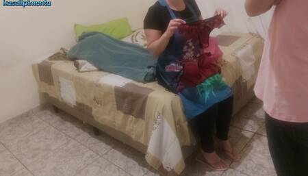 I gave an indecent gift to a maid.