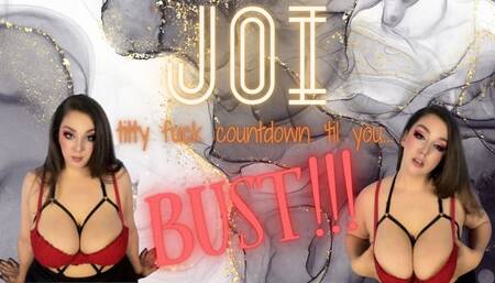 JOI Titty Fuck Countdowm 'Til You Bust!!! {1080MP4}