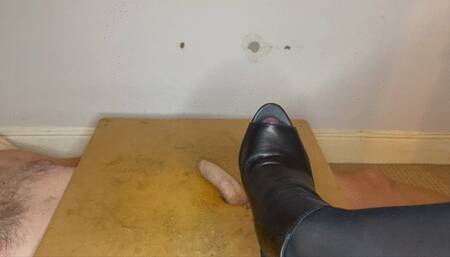 Crushing and destroying his cock tubes