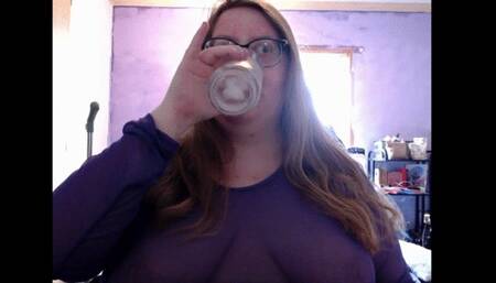 Sipping Water - bbw