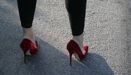 Maria's Red Suede Jimmy Choo Anouk Walk 4 (1920x1080)