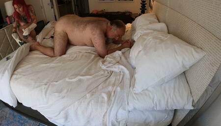 BTS Gloved Anal Tentacle Toy Play