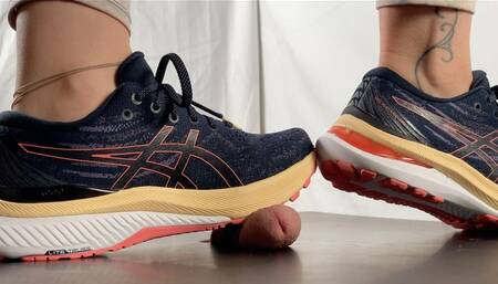 A Shoejob with brand new Asics Kayano Sneakers Part 2 - Kayano 29 - multi - 4k