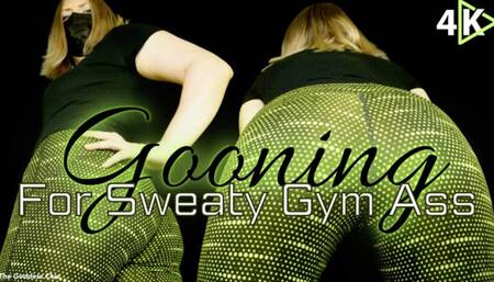 Gooning for Sweaty Gym Ass - 4K