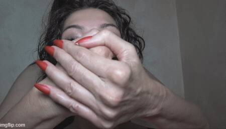 feel and taste my big hands