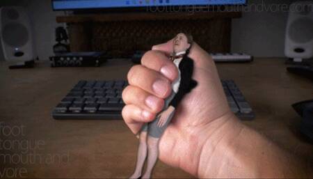 The Tiny Handheld Schoolgirl