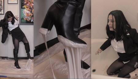 STICKY DEALS - Jamie Daniels, Stuck, Sticky Glue, Trapped, Struggle, Glue Trap - WMV