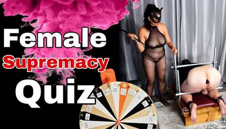 Femdom Games Female Supremacy Domination Quiz: Choose Your Punishment!