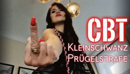 CBT – Kleinschwanz-Prügelstrafe (kleine Version)