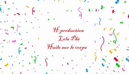 lola phe de l huile sur le corps