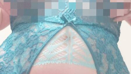 Censored Lingerie Tease for Losers