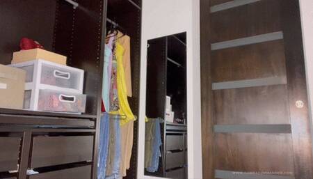 Step-Mommy Caught You In Her Closet Sissificstion Chastity POV