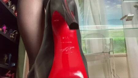 Suck my heel bitch