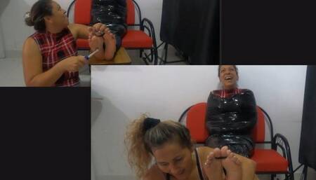 Full video Sian and Denis tickle on the soles