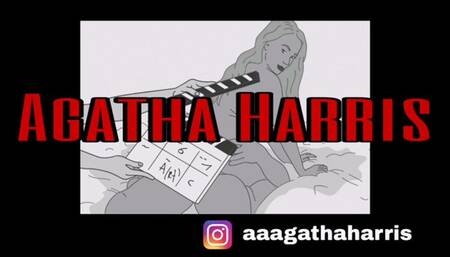 Hot cum in the mouth of a pink-haired woman in a mask