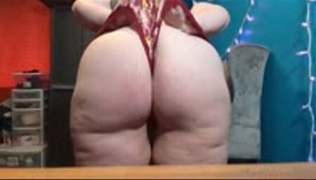 Burgundy Bikini Panties